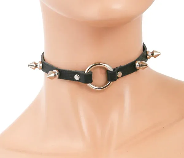 1/4" Spike Vamp Choker