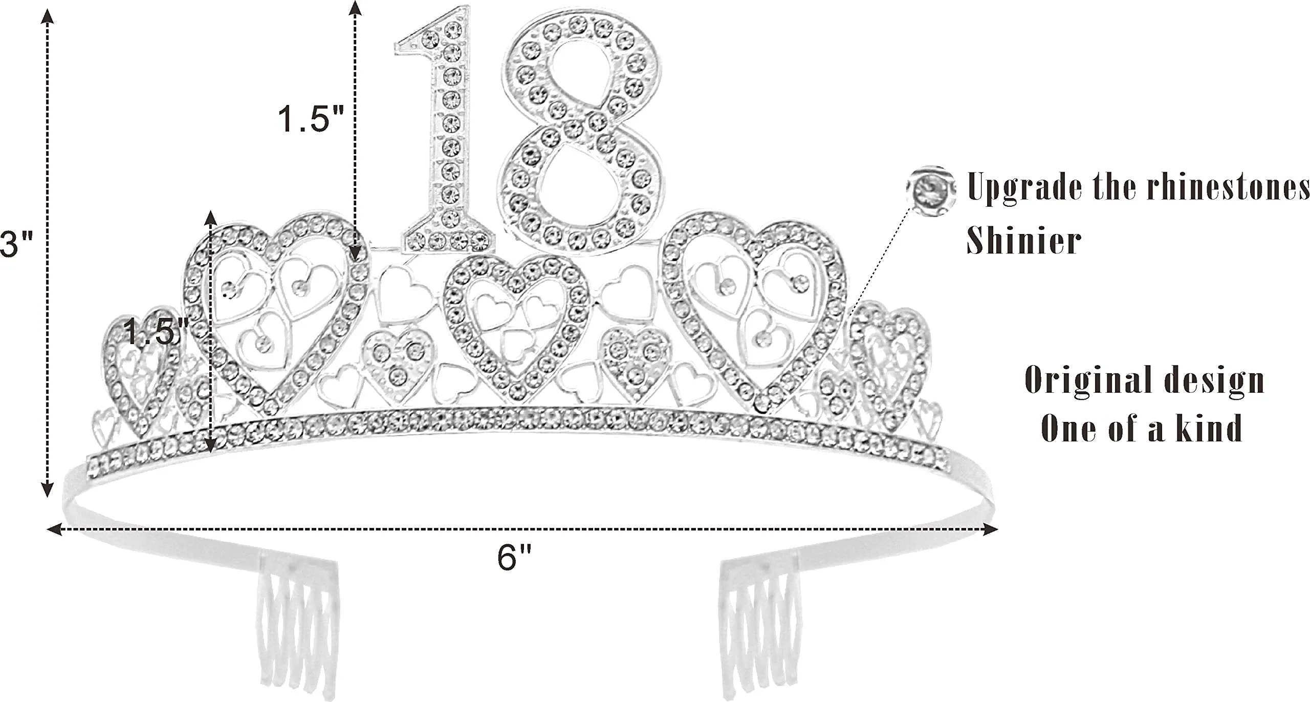 18th Birthday Sash and Tiara,18th Birthday Sash,18 Birthday Decorations,18 Birthday Sash