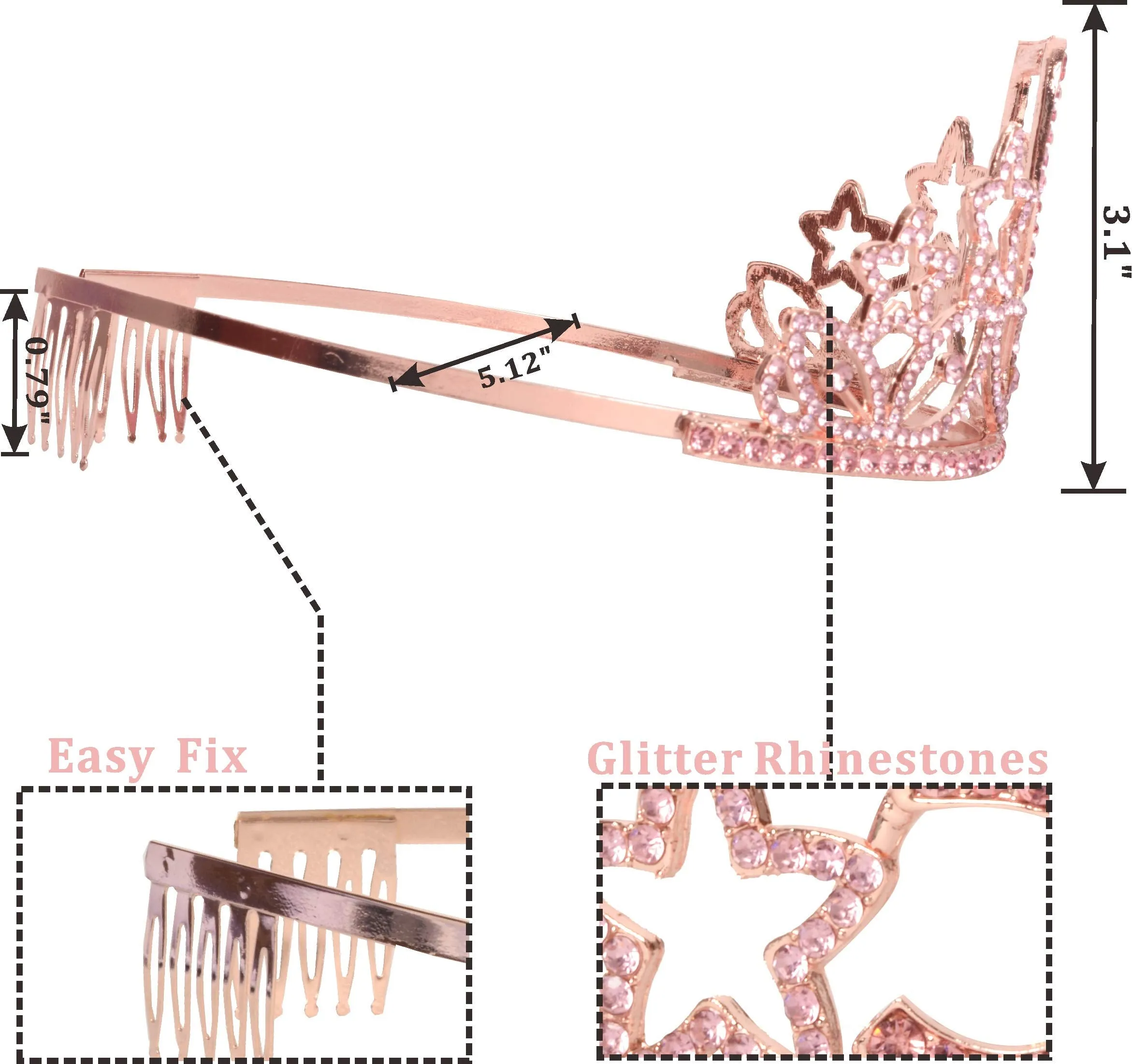 99th Birthday Gifts for Woman, 99th Birthday Tiara and Sash Pink, HAPPY 99th Birthday