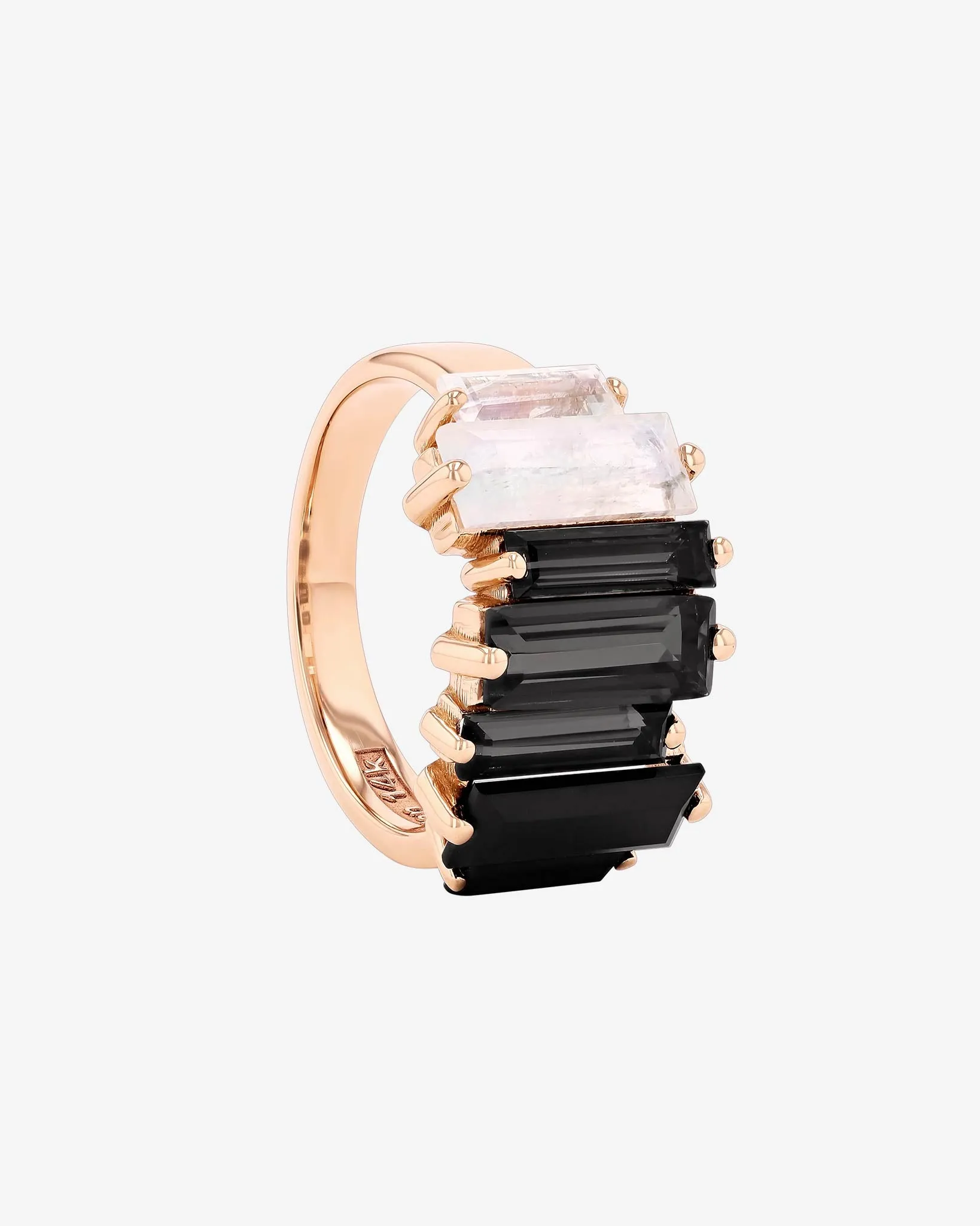 Amalfi Reborn Black Ombre Stacker Half Band