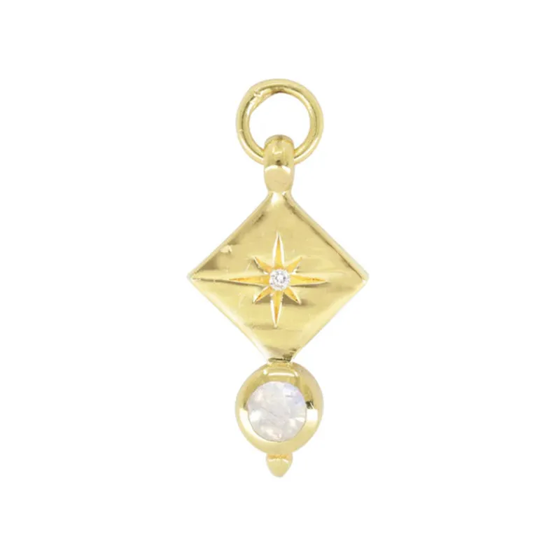 ARA MOONSTONE EARRING CHARM