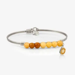 Autumn Sunrise Bangle Bracelet