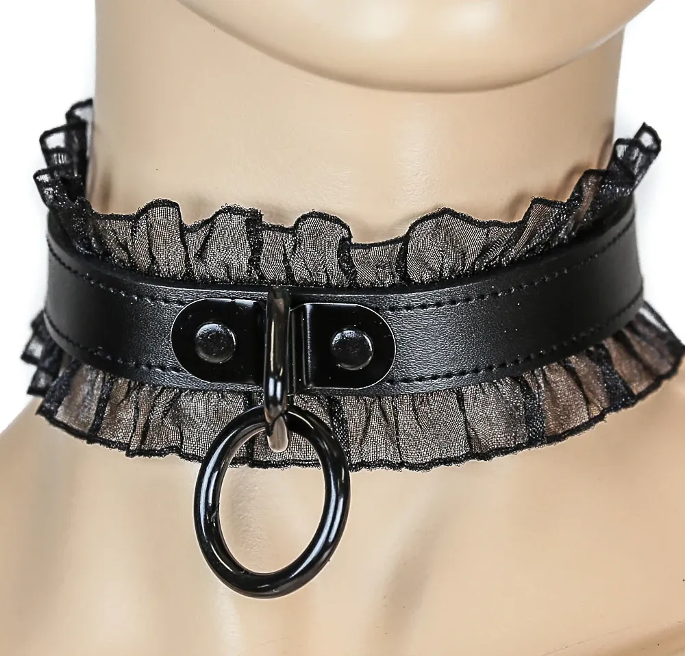 BATHORY RUFFLE CHOKER