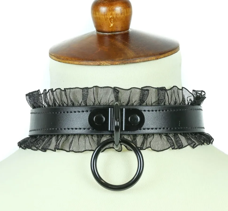 BATHORY RUFFLE CHOKER