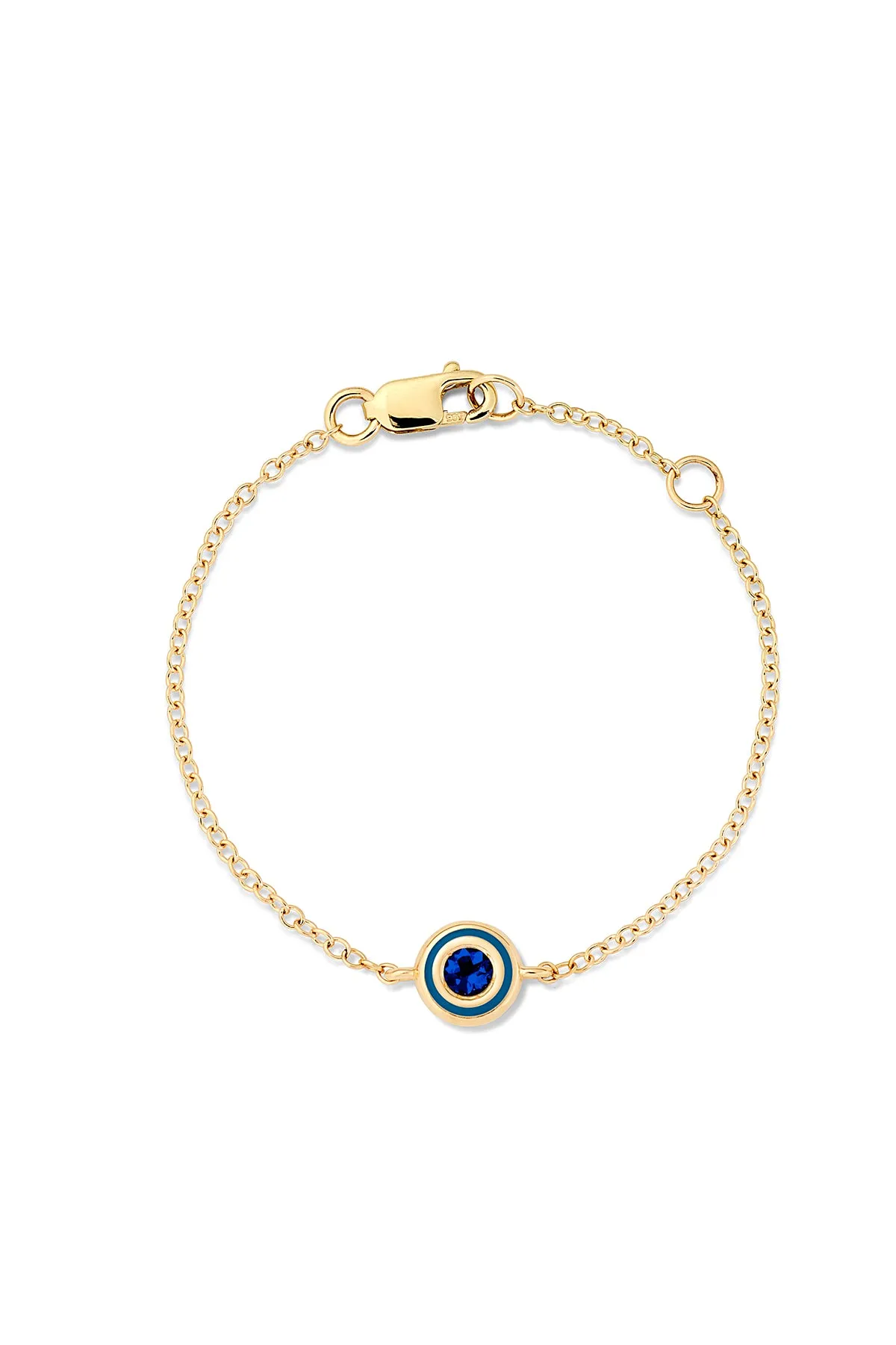 Birthstone Bezel Baby Bracelet