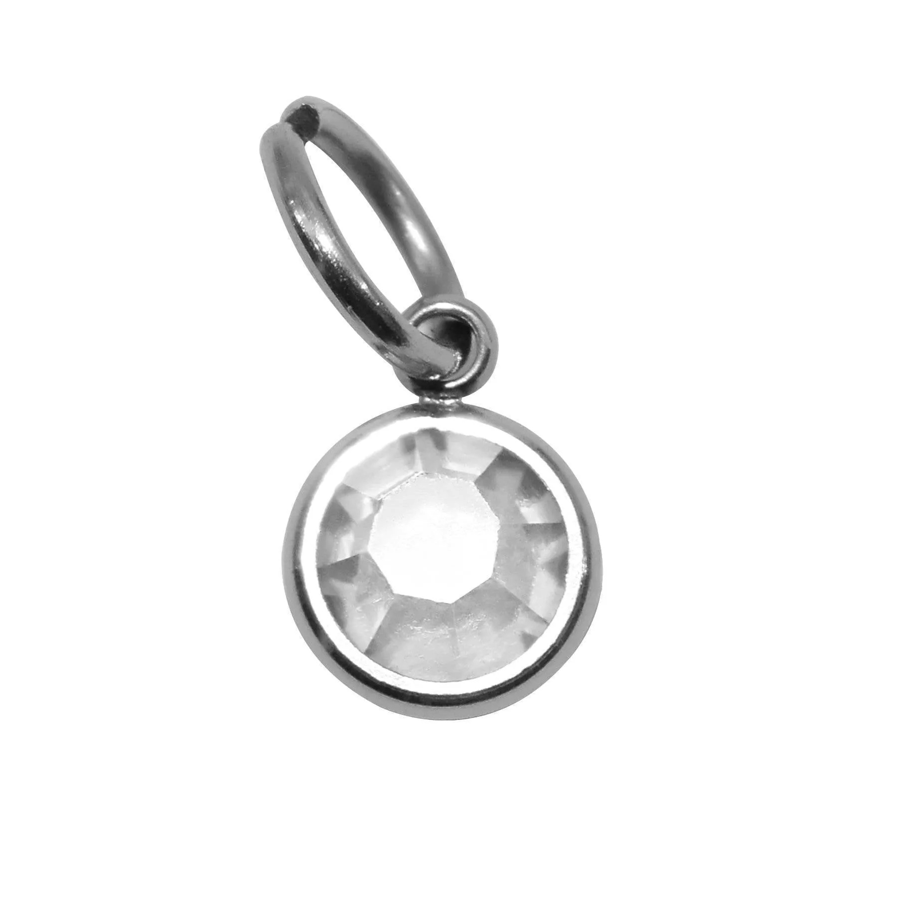 Birthstone Hanging Charm for Keyring