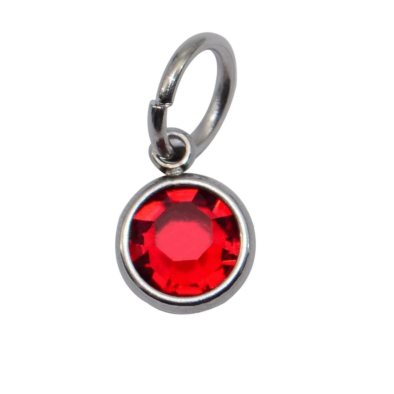 Birthstone Hanging Charm for Keyring