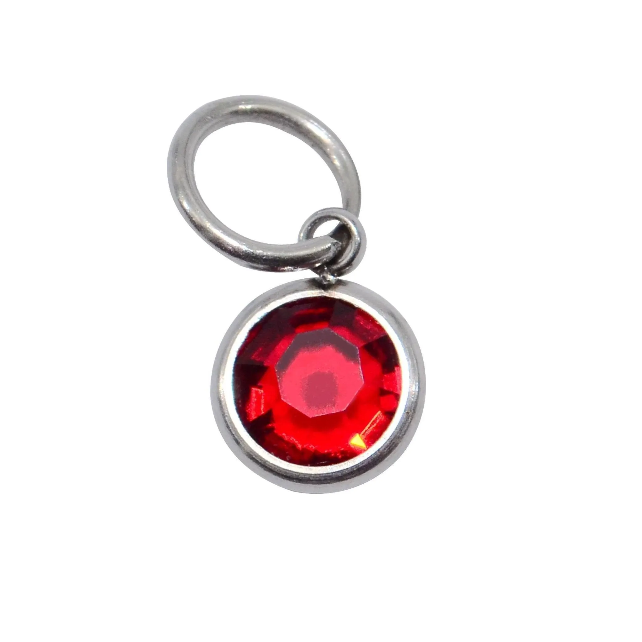 Birthstone Hanging Charm for Keyring