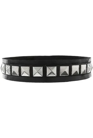 Black and Silver Stud Punk Choker