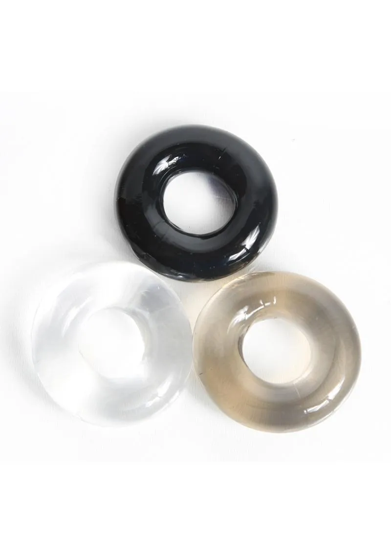 Boneyard Triple Play Stackable Bulge Cock Rings