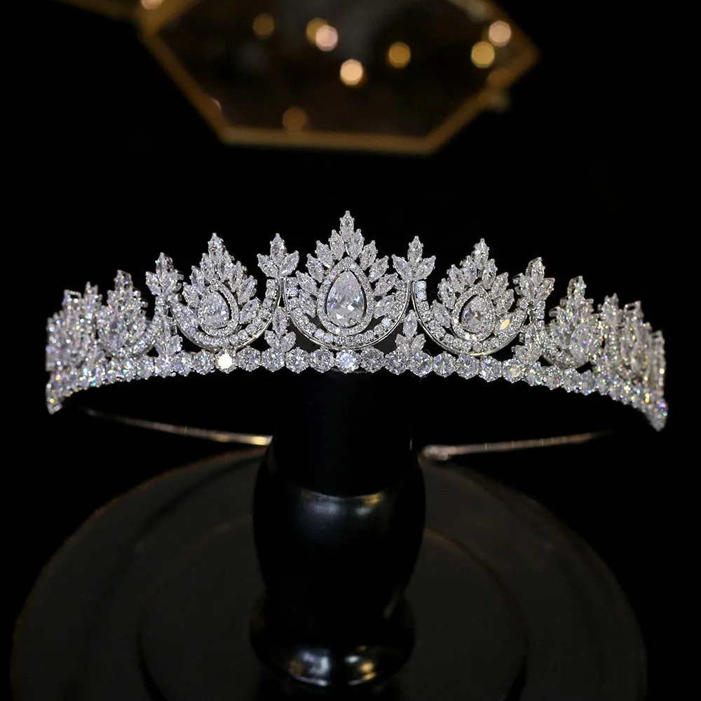 Bridal Crystal Crown Tiaras