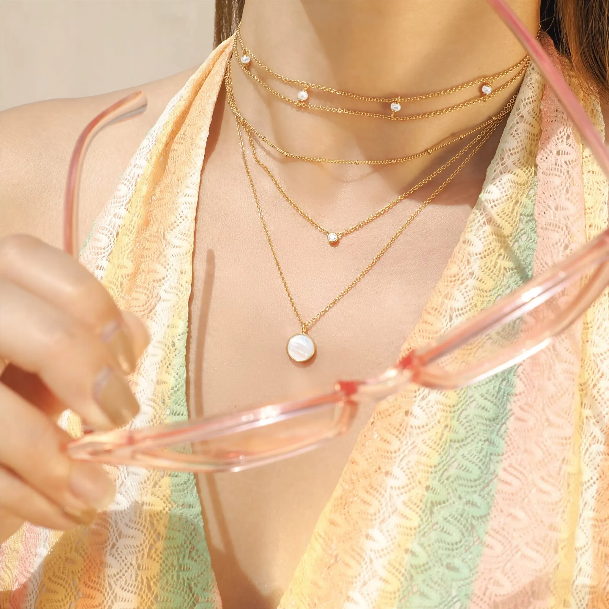 Bubble Chain Choker