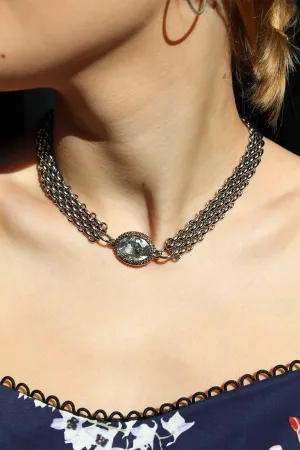 Choker with Crystal