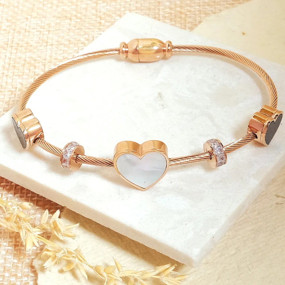 Classic Heart Bangle   Gift Box