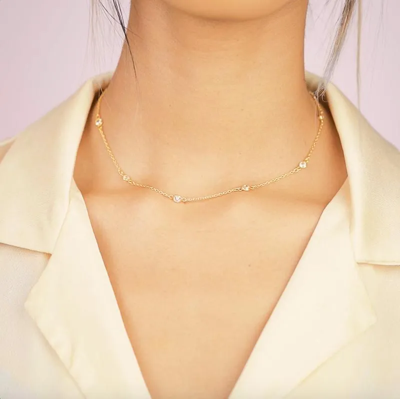 Crystal Chain Choker