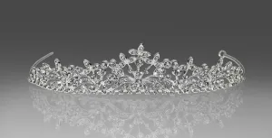 Crystal Tiara with Peak