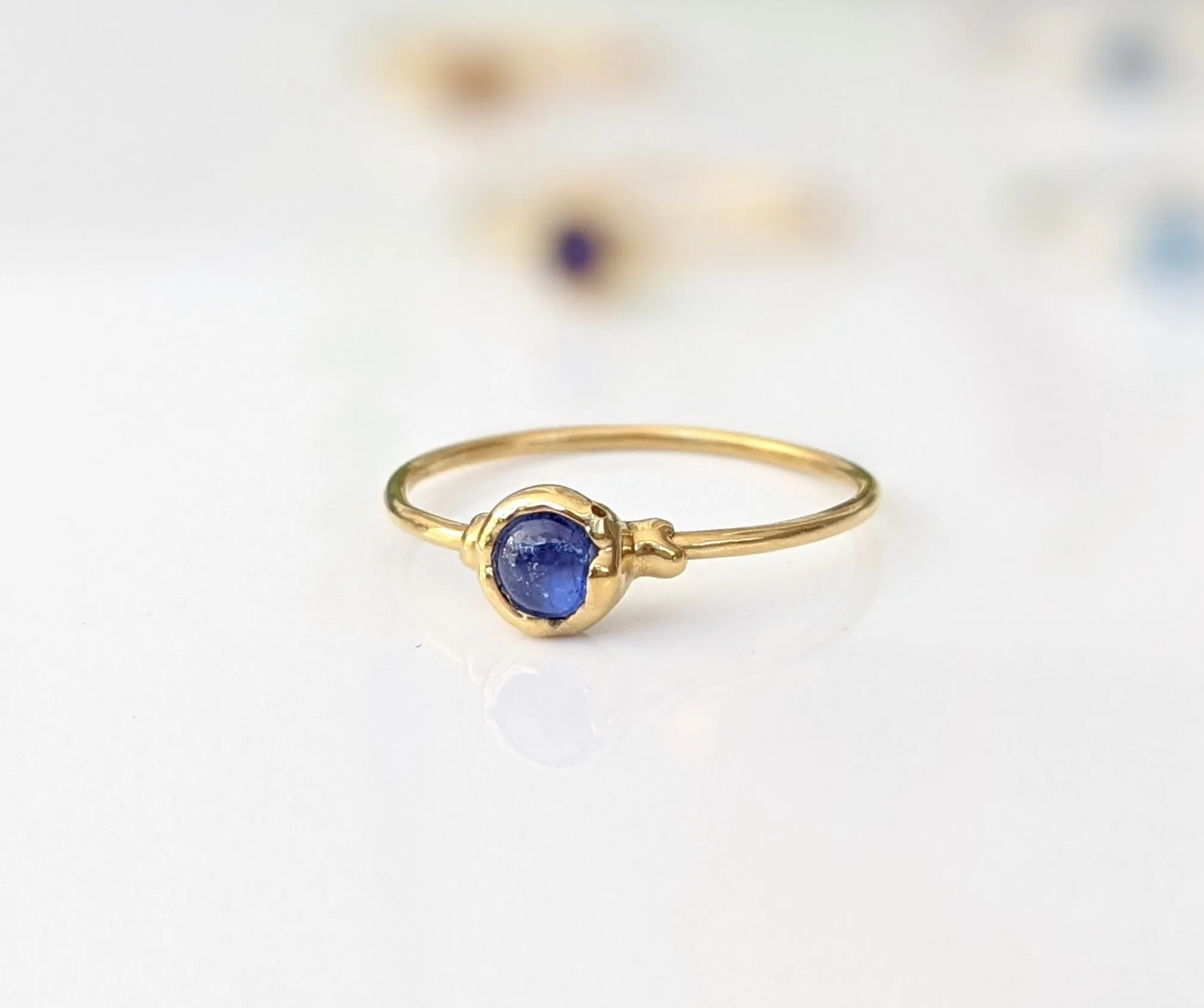 Dainty Sapphire stacking ring