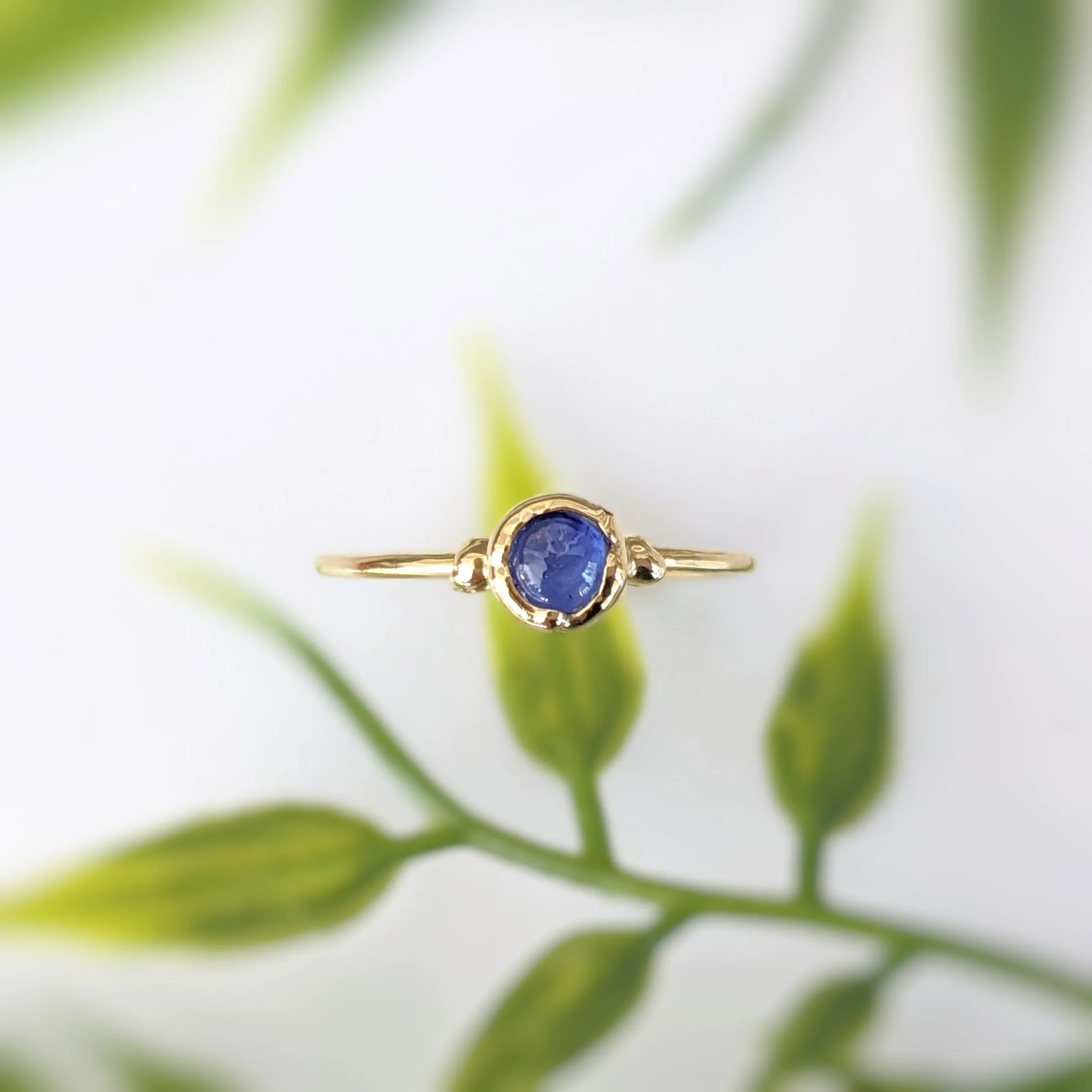 Dainty Sapphire stacking ring