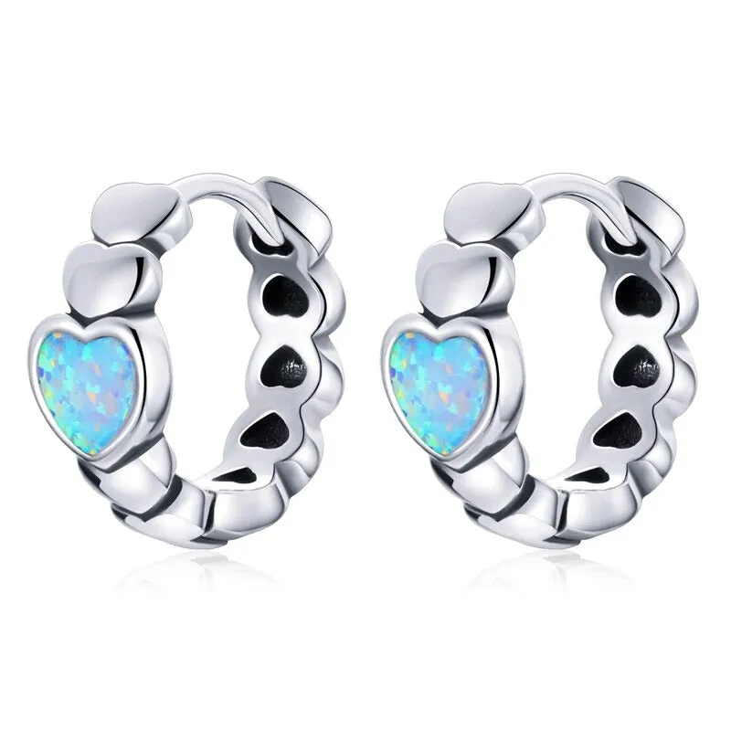 Dazzling Mystical Unicorn Moonstone Stud Earrings