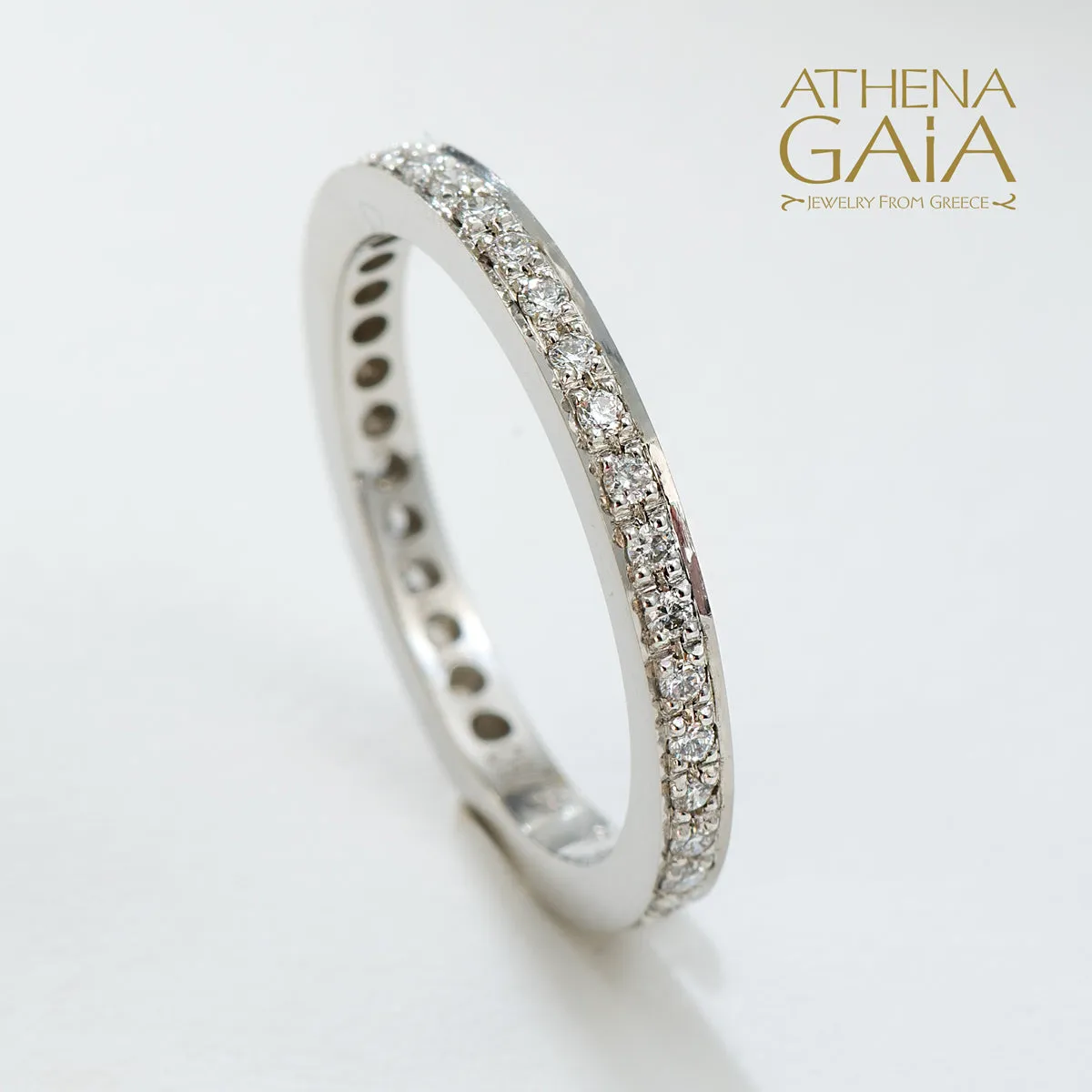 Diamond Stackable Band Ring