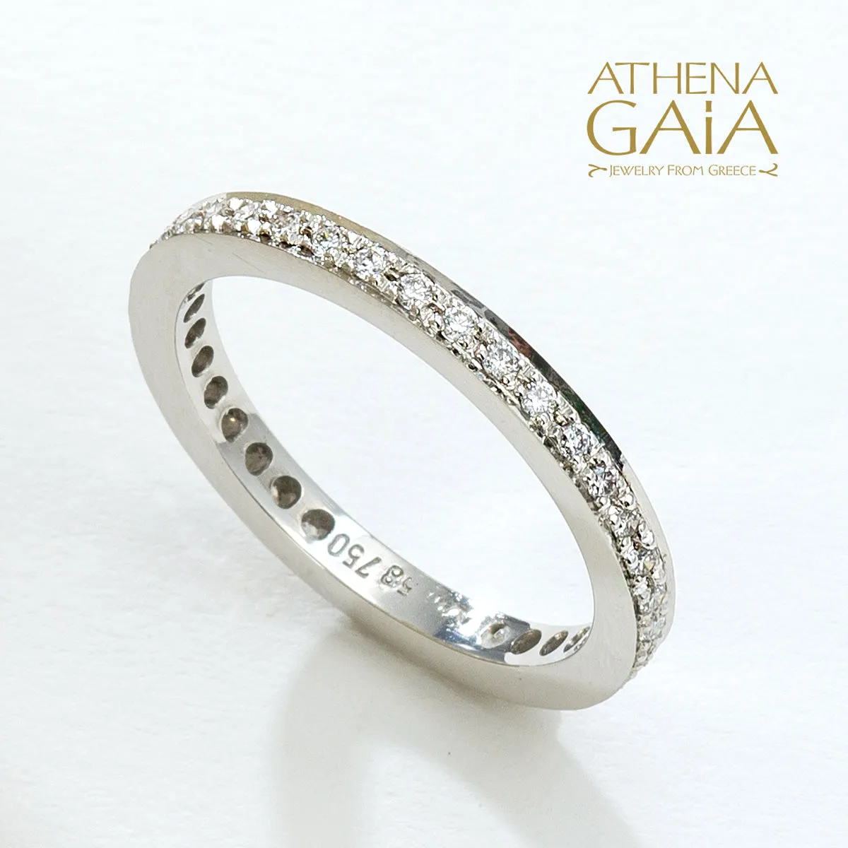 Diamond Stackable Band Ring