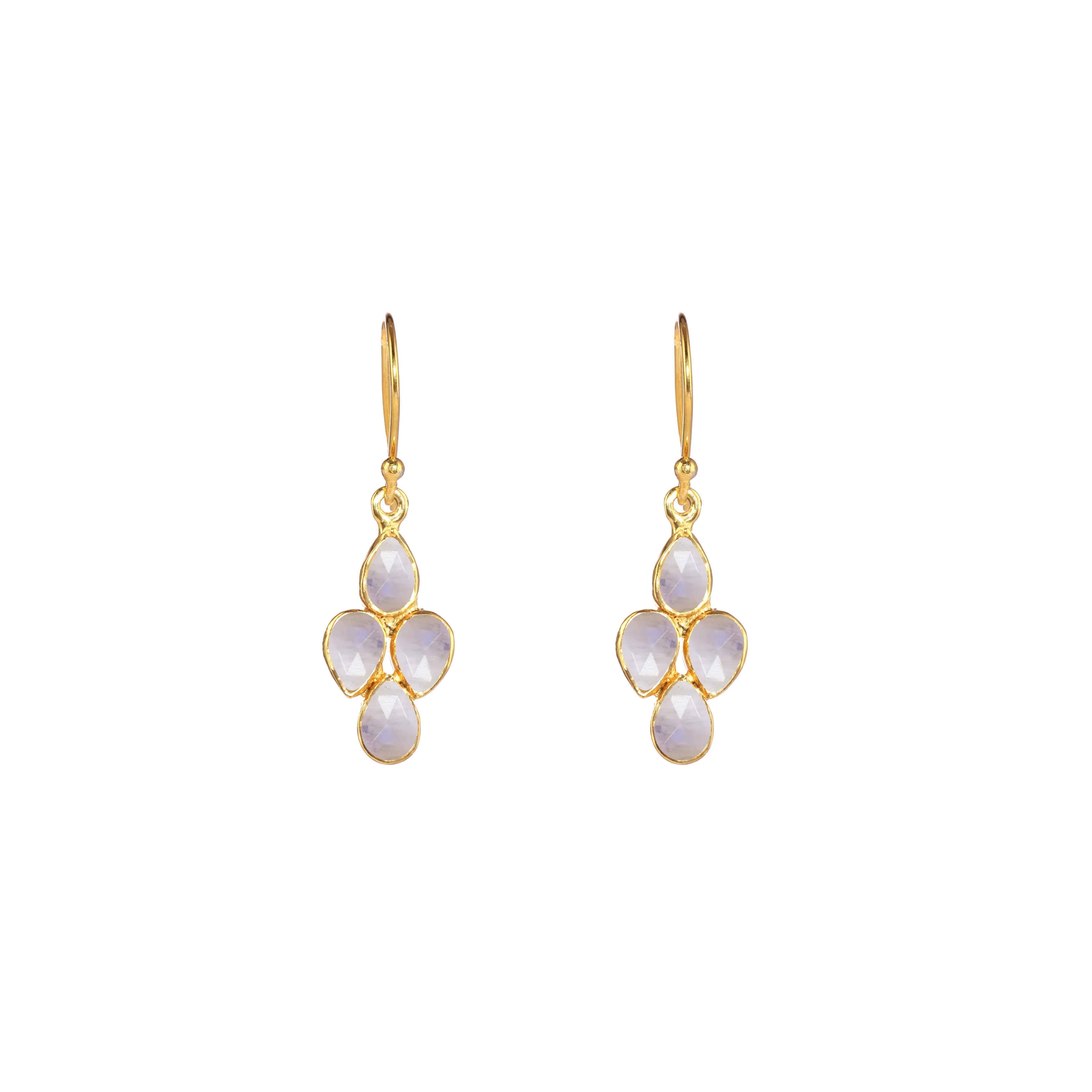 Earrings - Little Raindrop in Moonstone