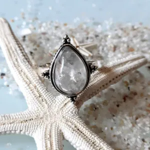 FOUR POINTS - MOONSTONE 925 RING