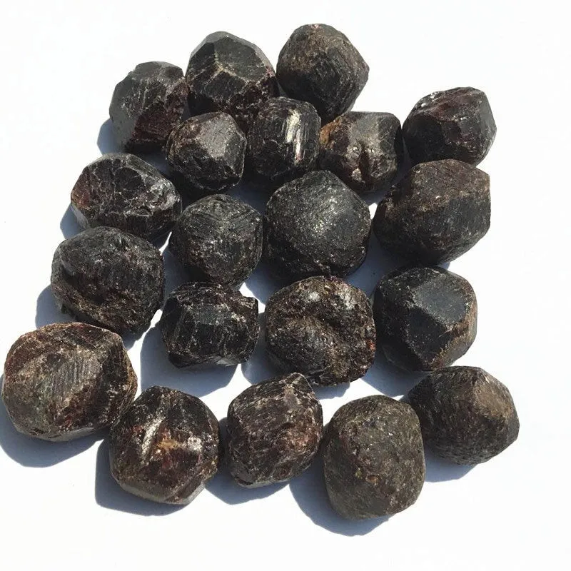 Garnet Raw Crystals, Garnet Chunks, Birthstone, Loose Gemstones, Raw Garnet Stone, Red Garnet Crystal