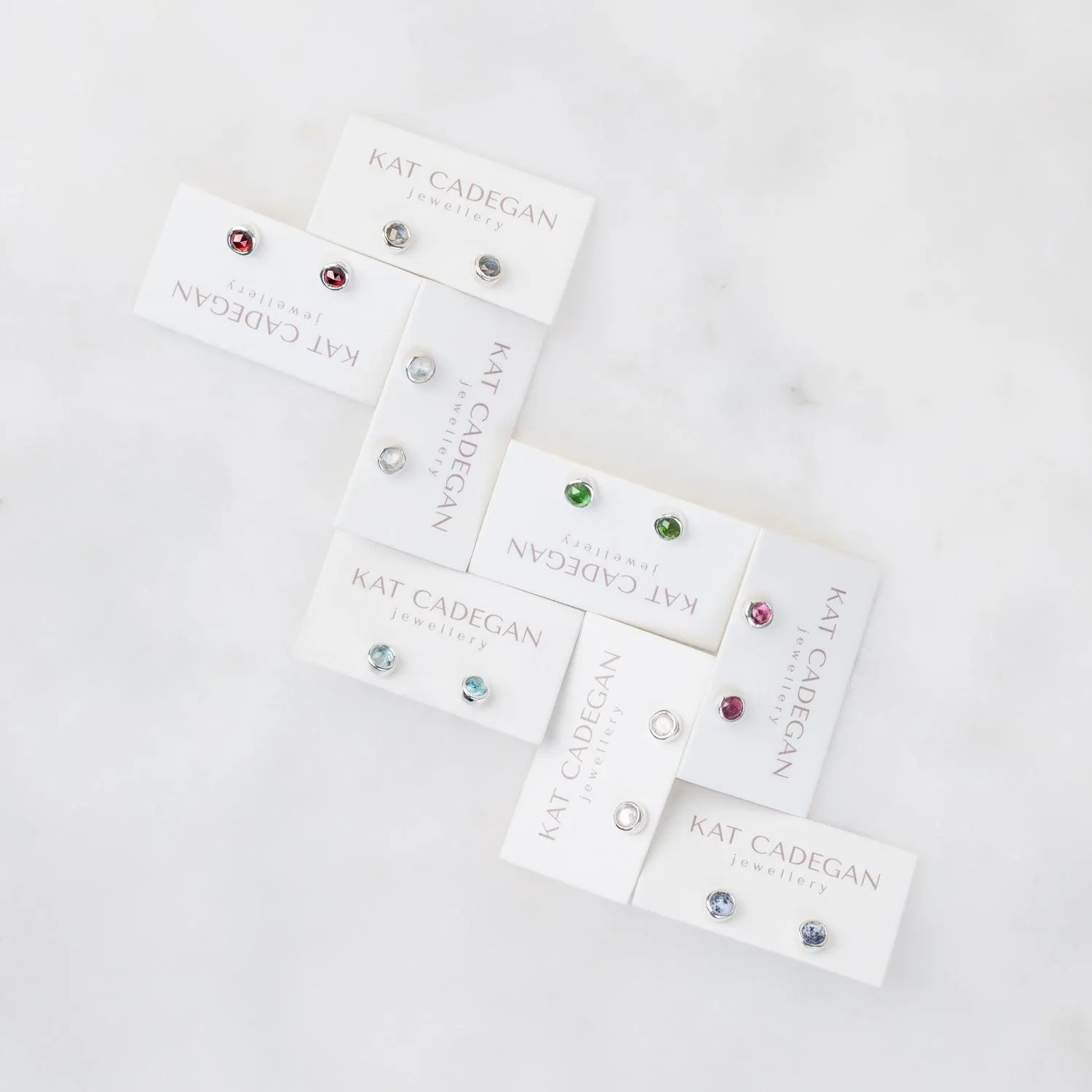 Gemstone Studs