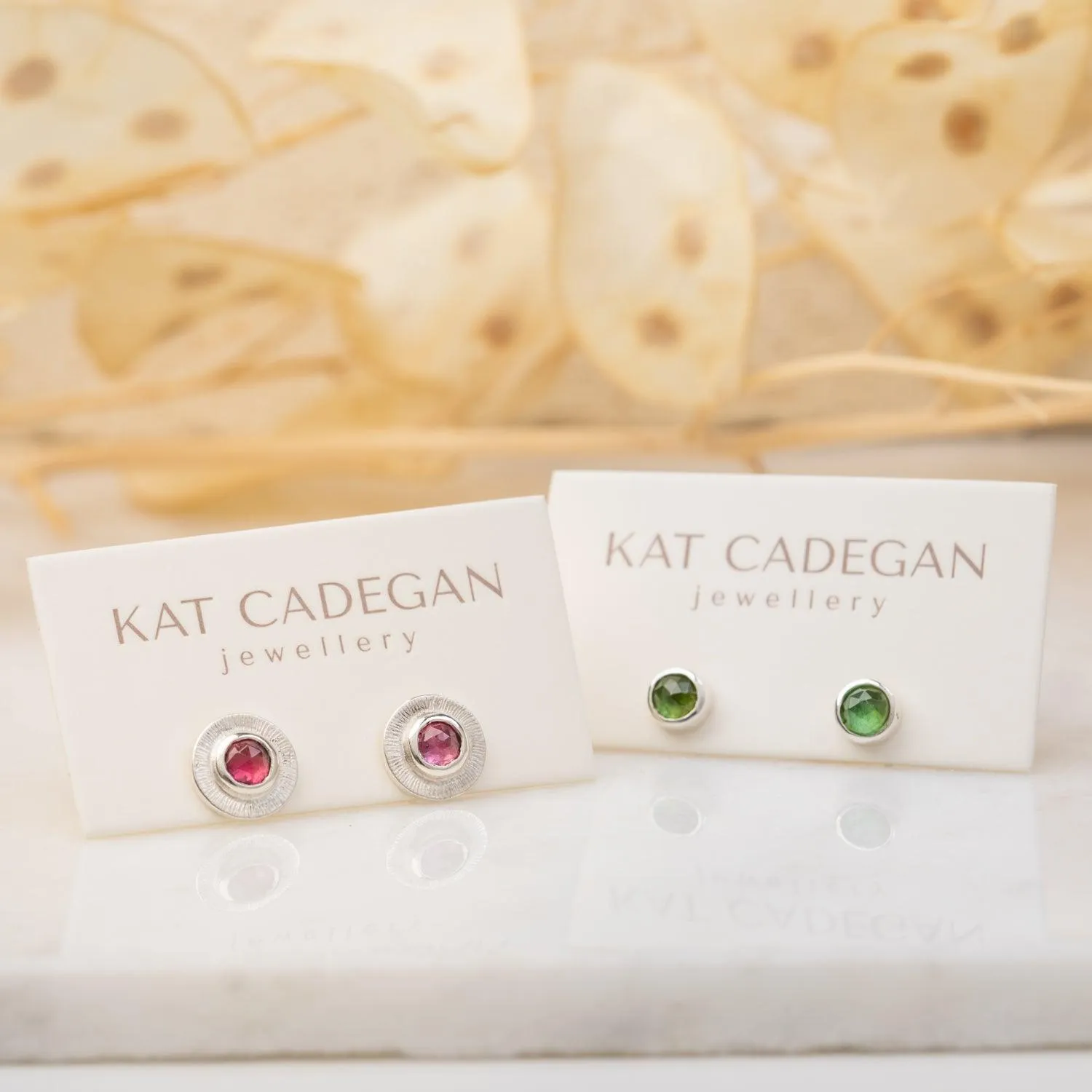 Gemstone Studs