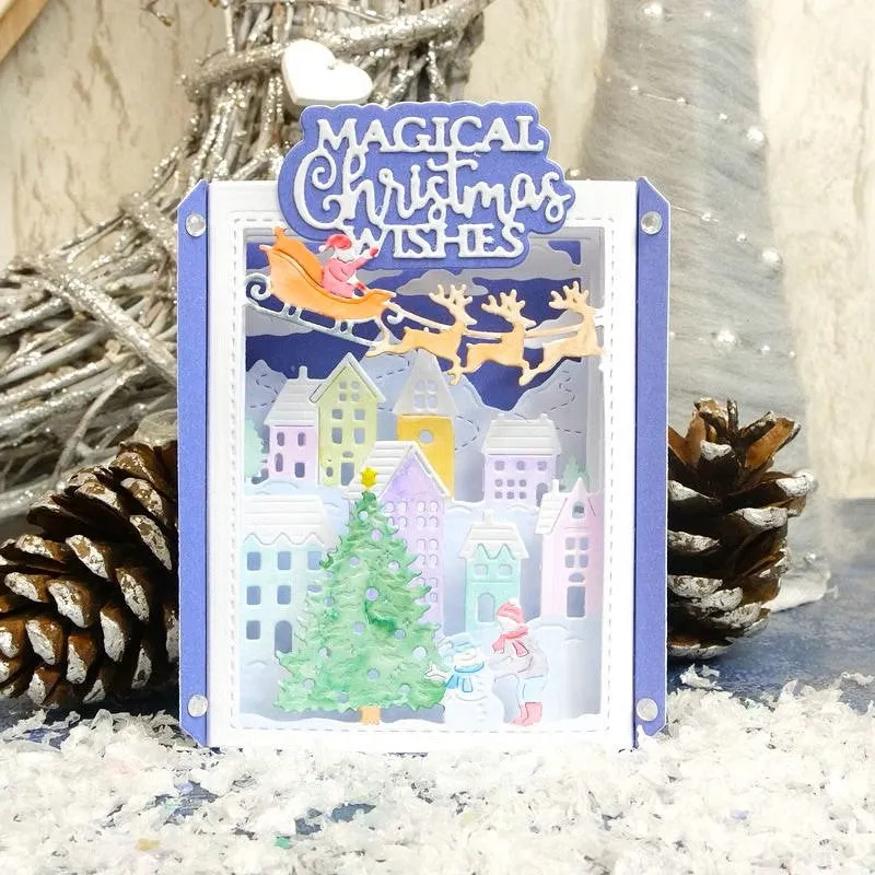 Hunkydory Moonstone Dies - Magical Christmas Town