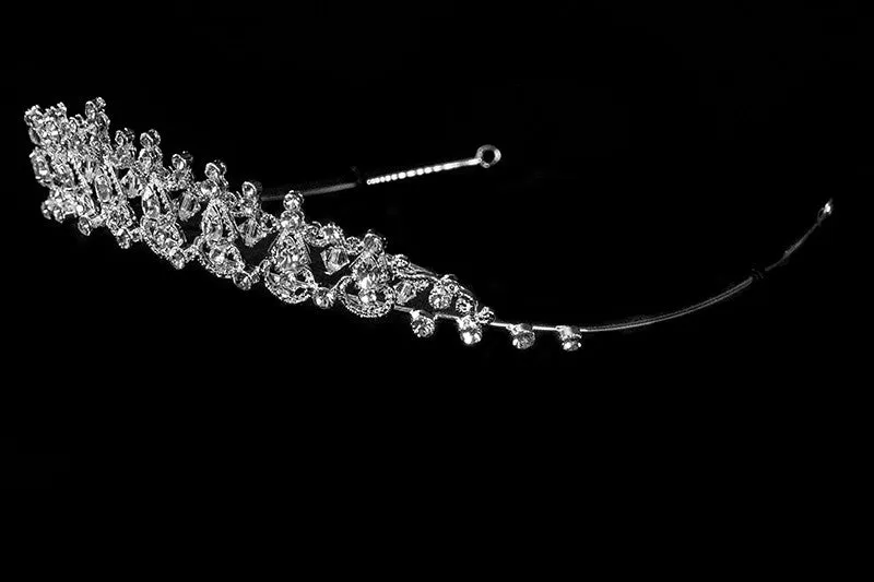 Joanna Art Deco Victorian Swarovski Crystal Tiara.