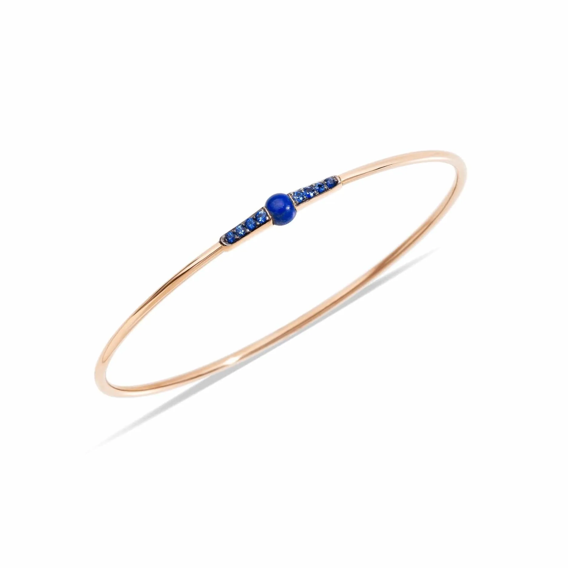 Lapis Lazuli & Blue Sapphire M'Ama Non M'Ama Bangle