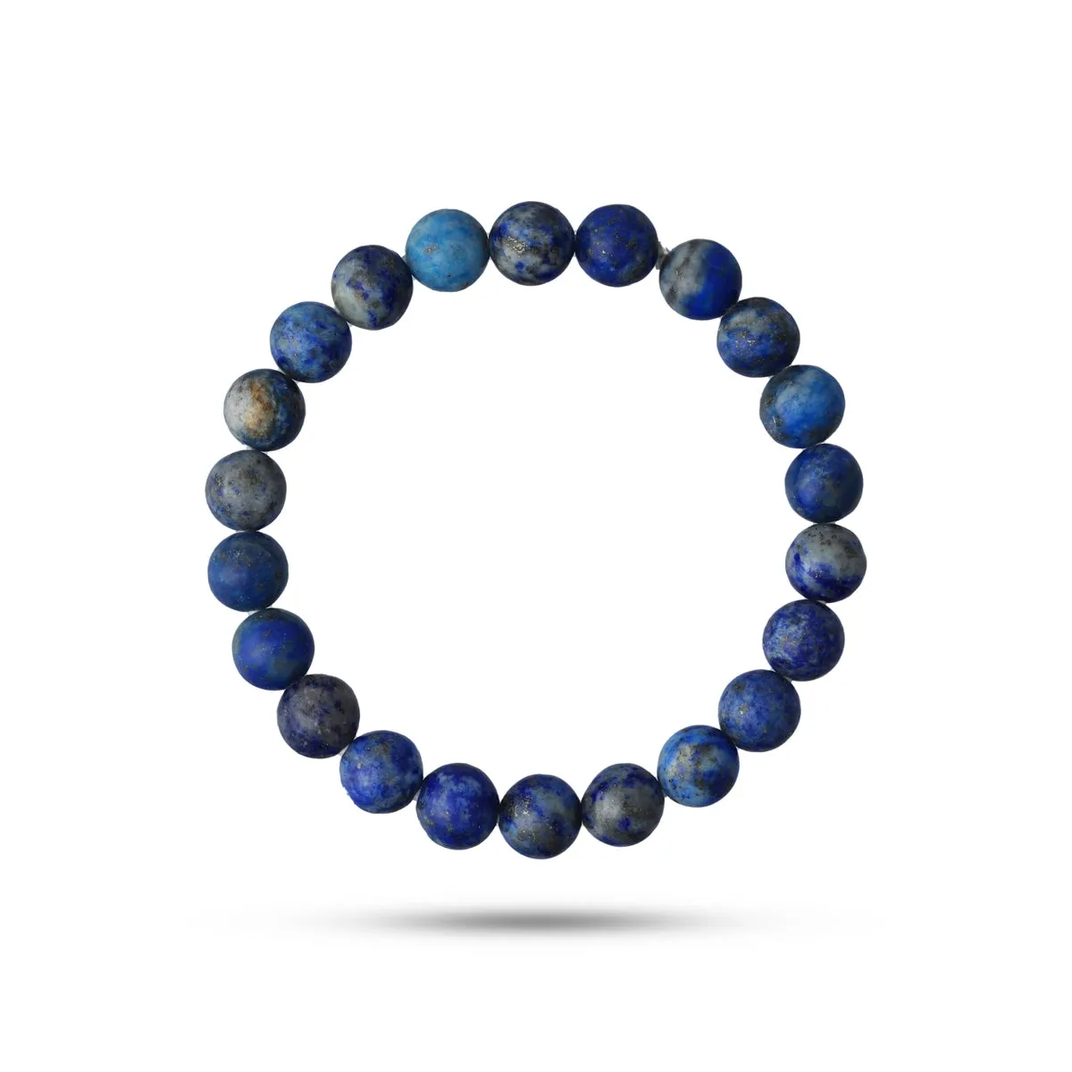 Lapis Lazuli Bracelet - 2.5 Inches | Lapis Stone Bracelet/ Crystal Bracelet for Men & Women