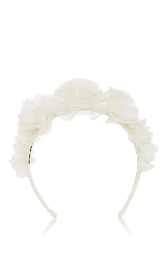 Luana: Silk Organza Flower Crown