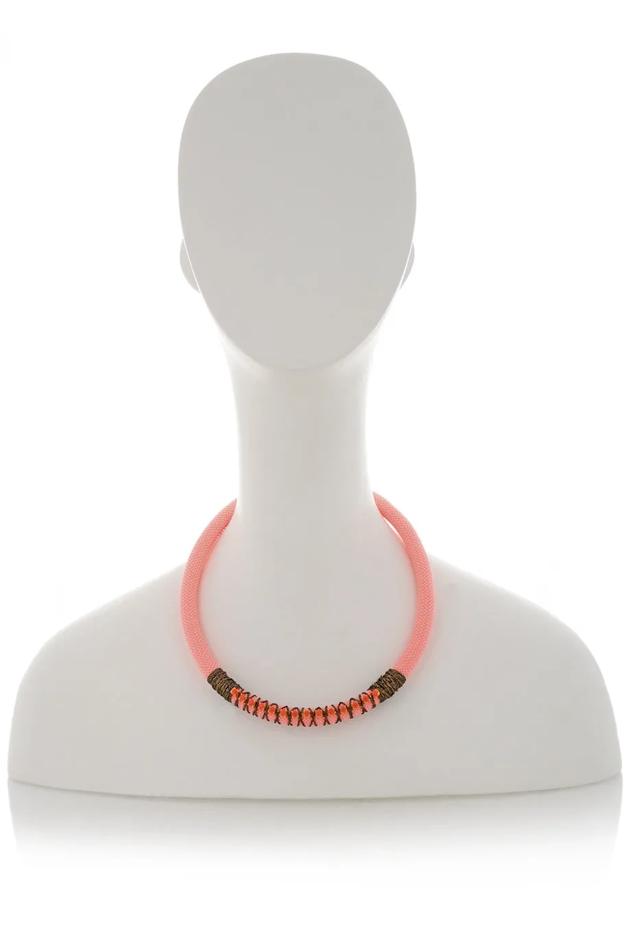 MAGGEE Neon Pink Necklace