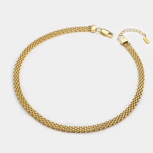 Mesh Choker Gold