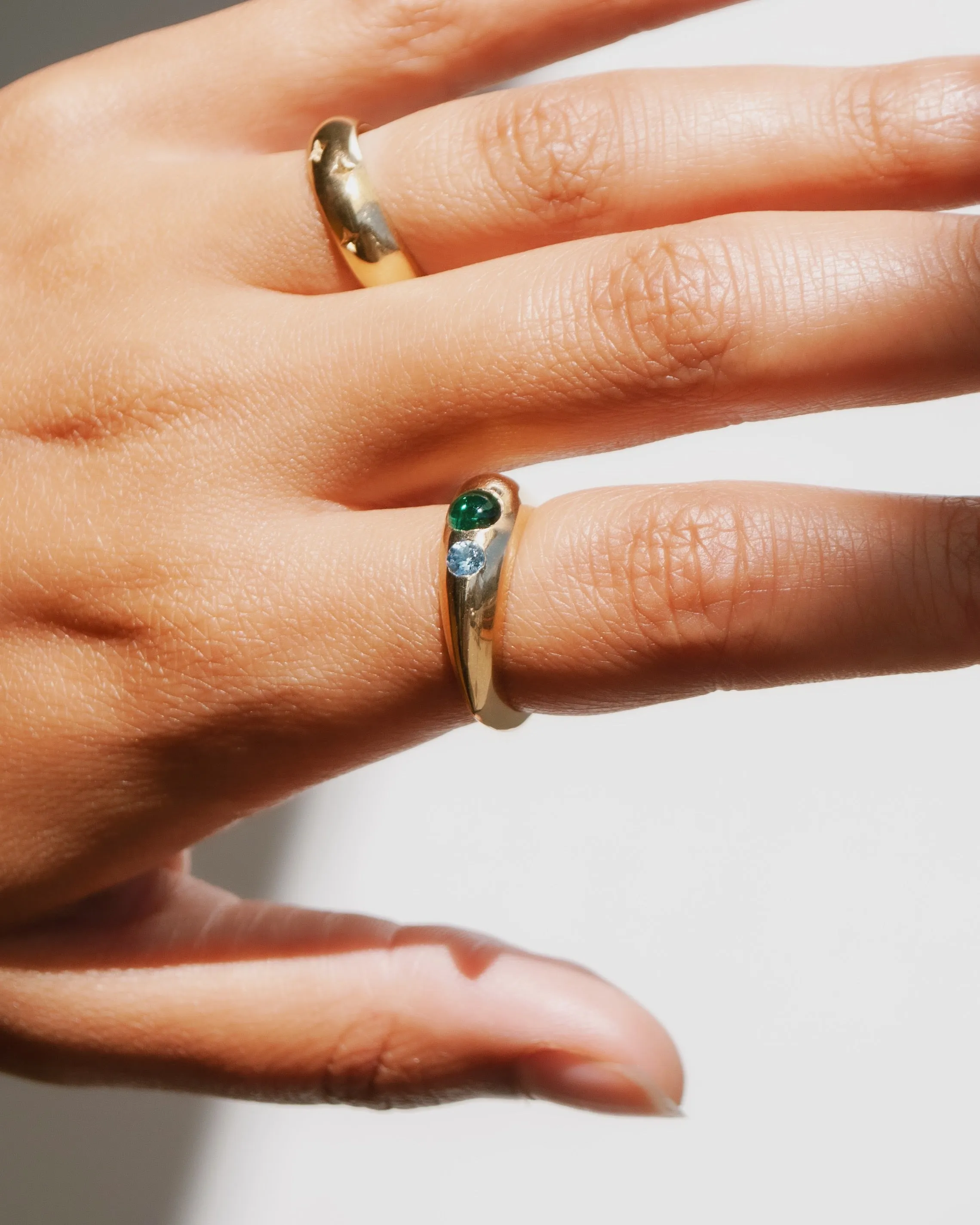 METEOR RING | EMERALD