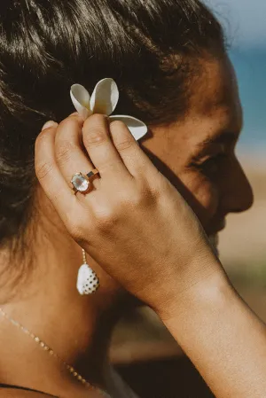 Moonstone Embrace Ring