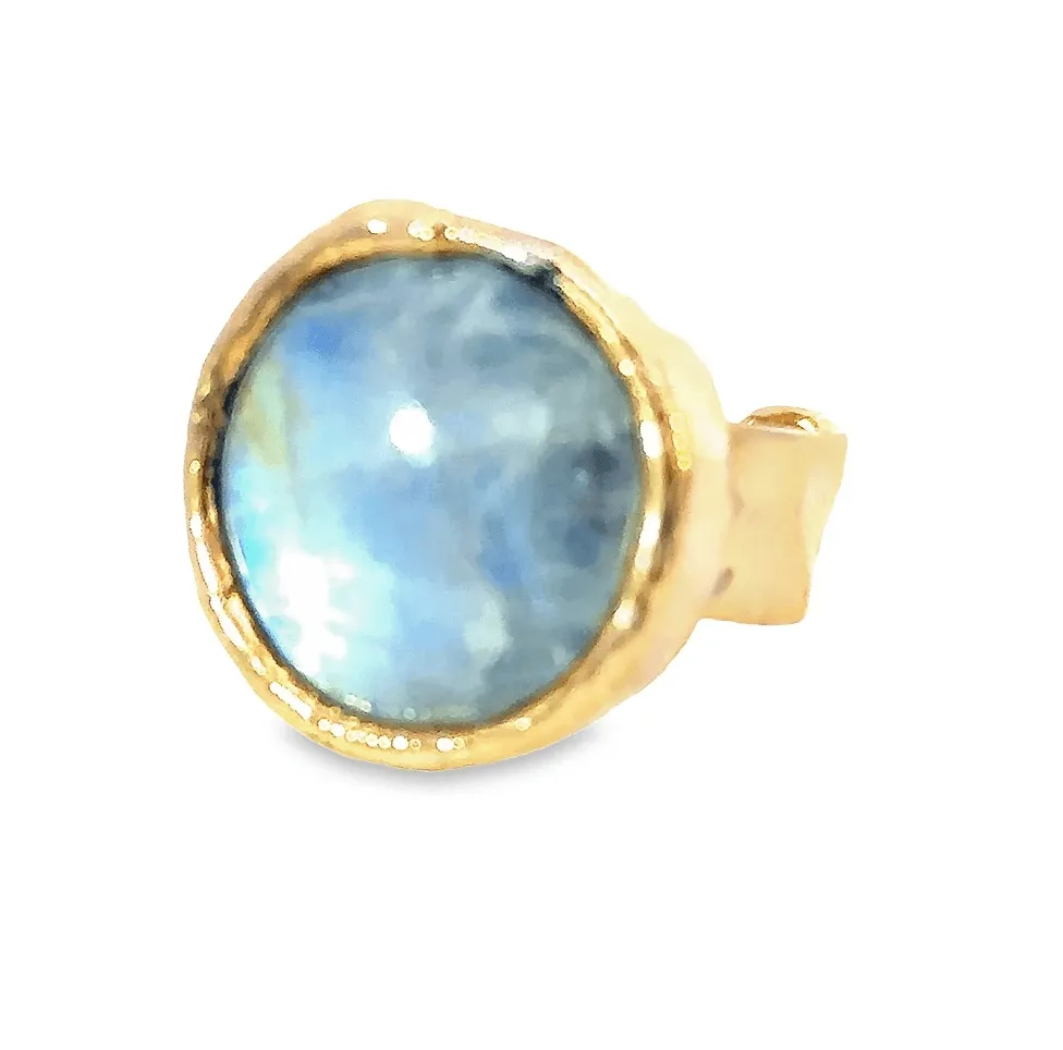 Moonstone Ring by Leela Grace Jewelry