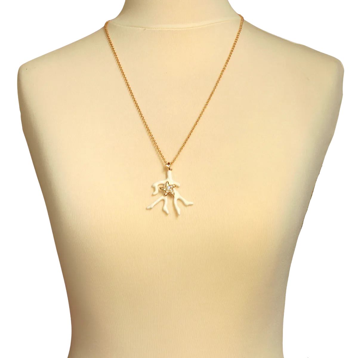 NECKLACE 2840 White color