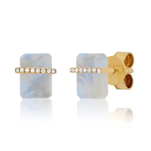 ODYSSEY STUDS, MOONSTONE