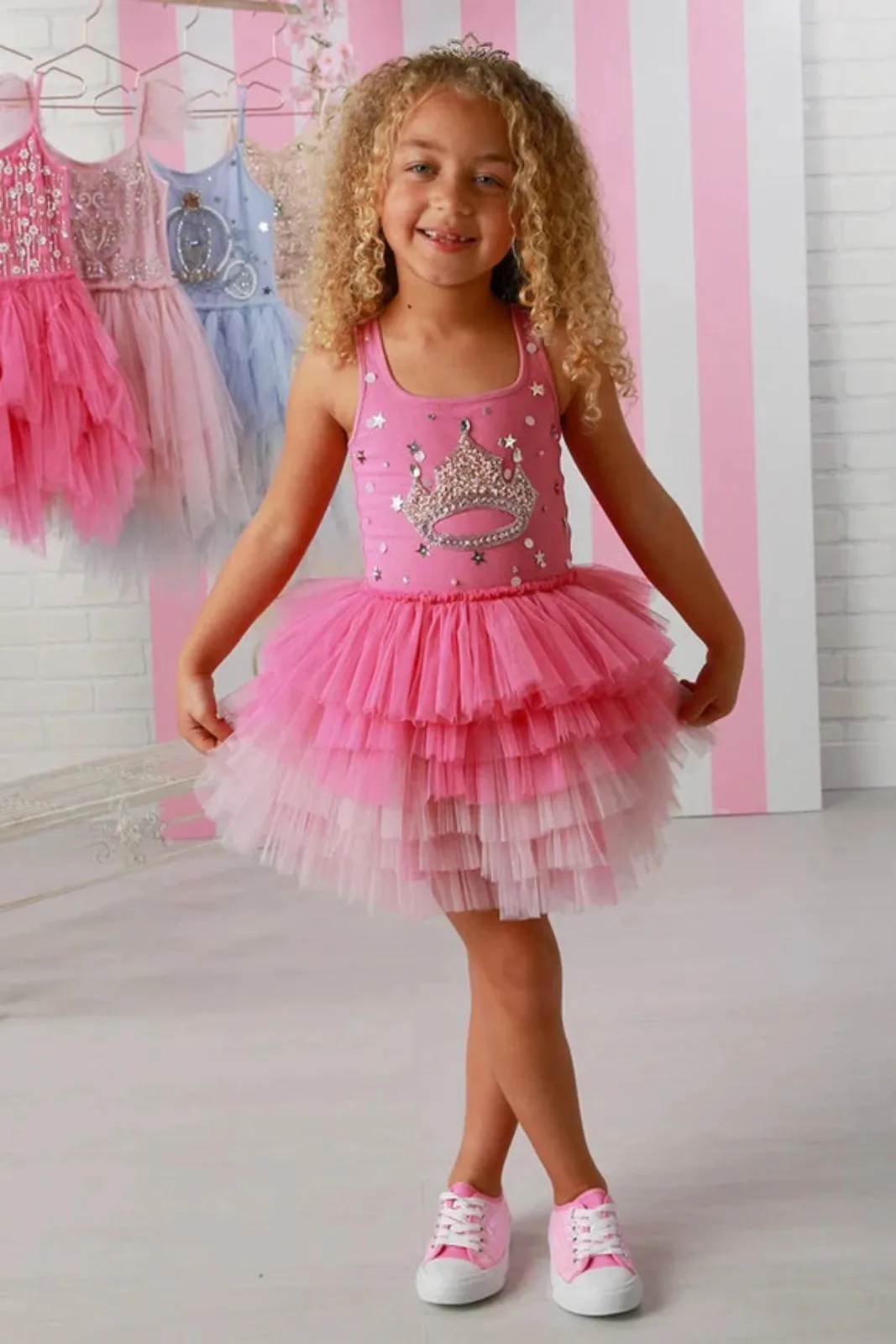 Ooh La La Couture Candy Pink Tiara Dress