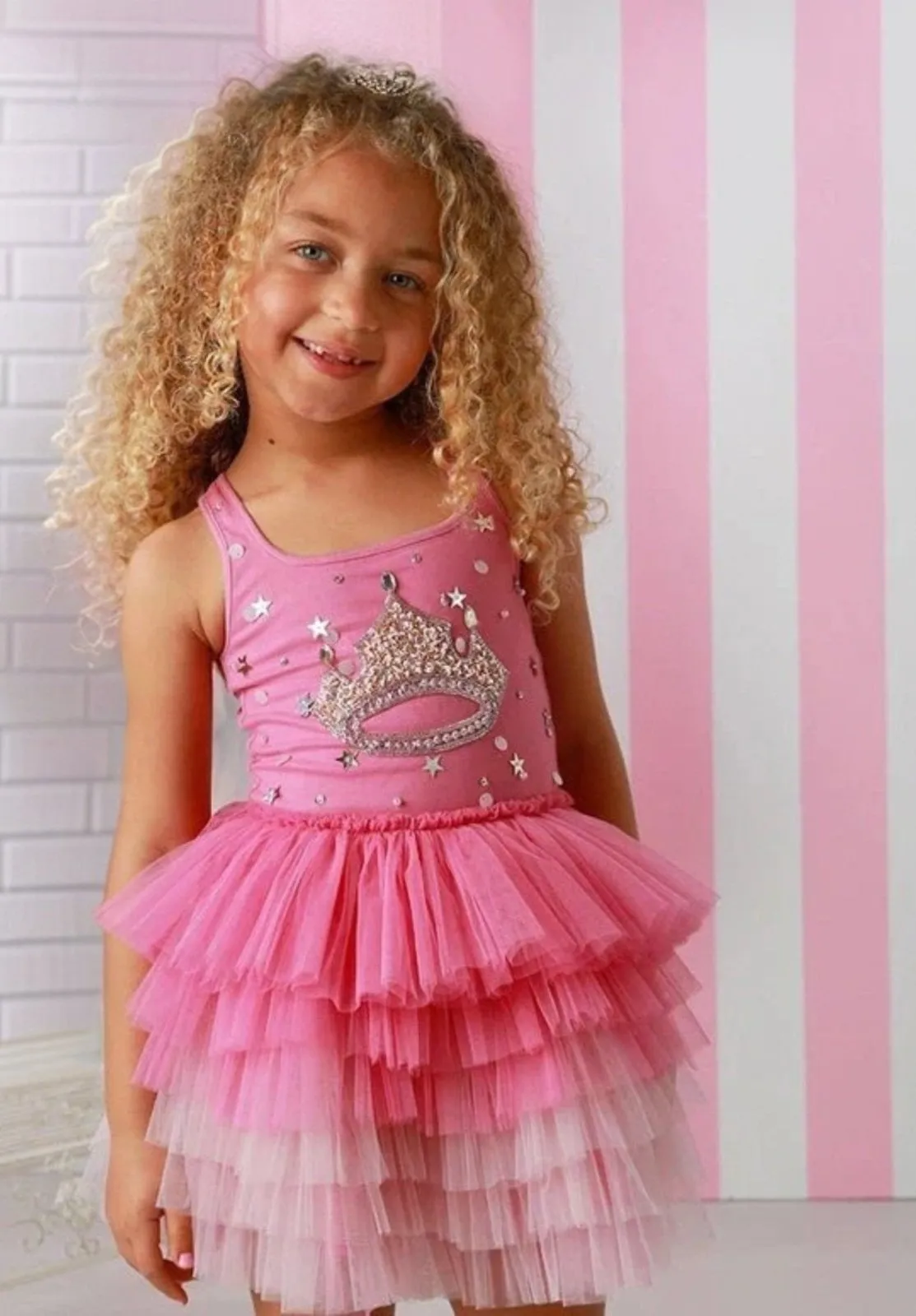 Ooh La La Couture Candy Pink Tiara Dress