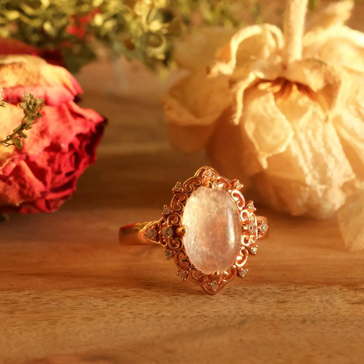 Ophelia Moonstone Ring