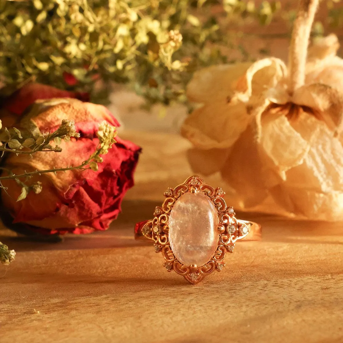 Ophelia Moonstone Ring