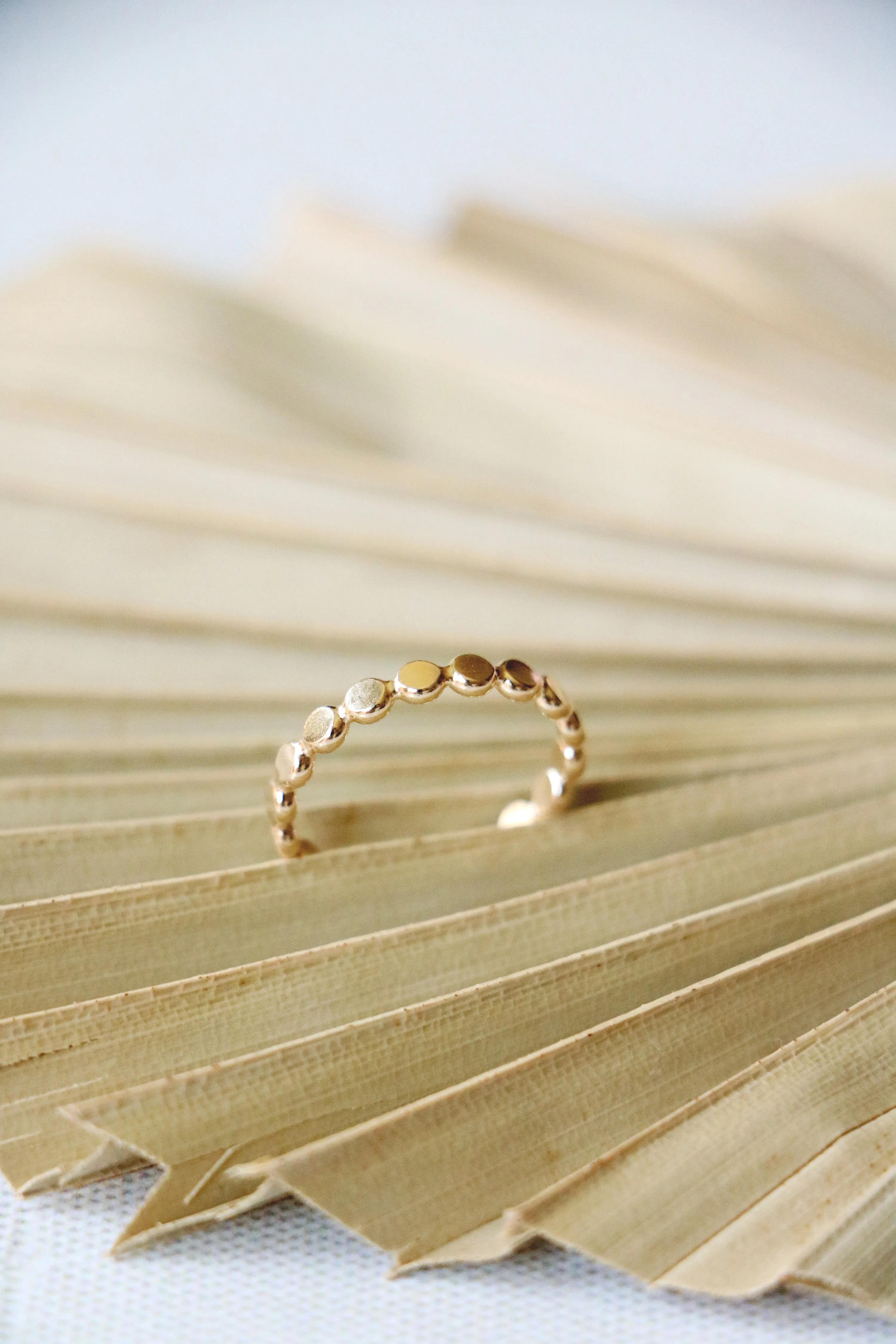 pebble ring { gold   silver }