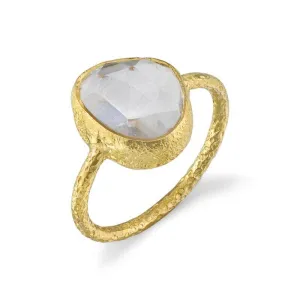 Raw Moonstone Ring