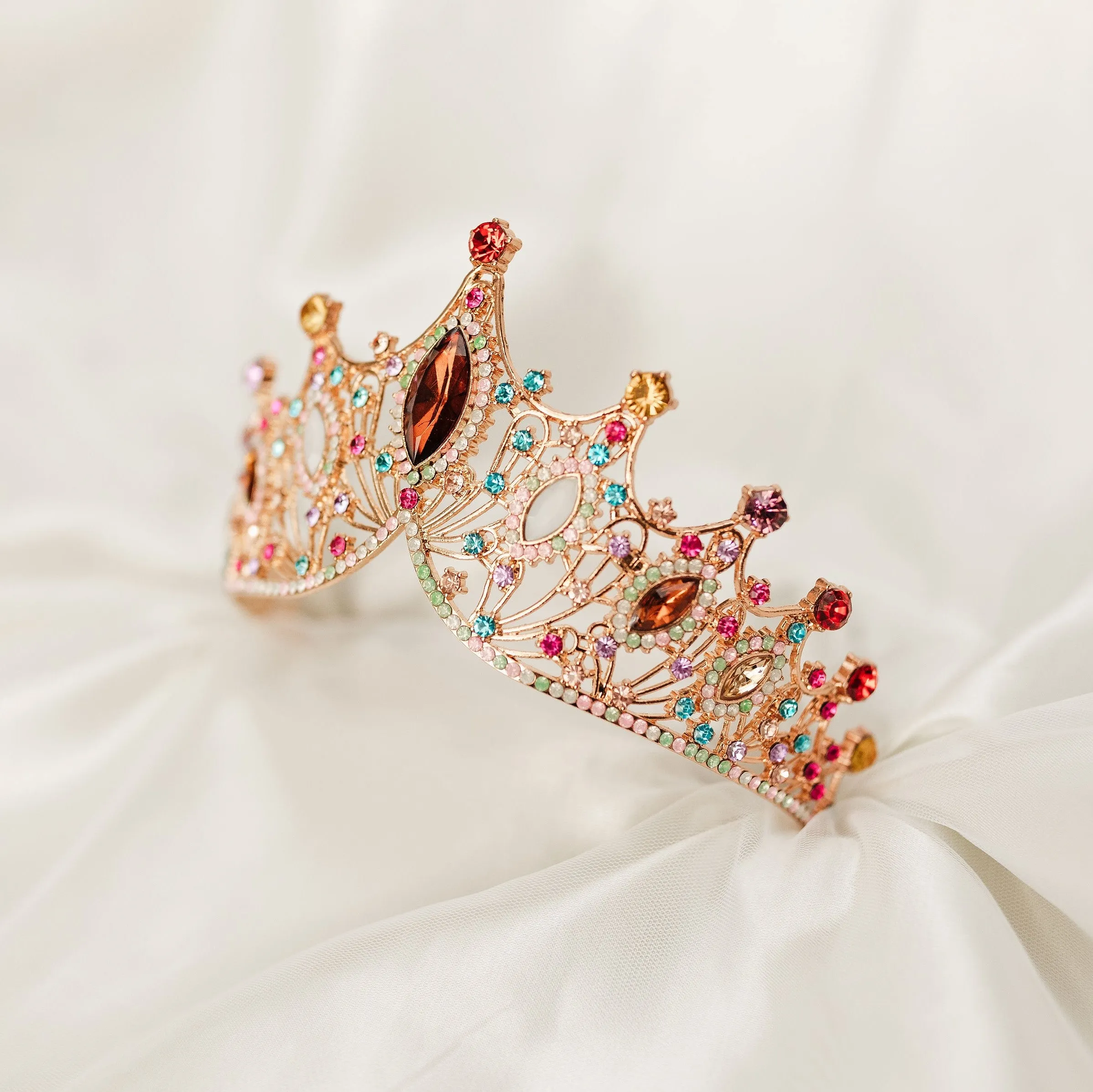 Regina’s Tiara in Multi & Gold