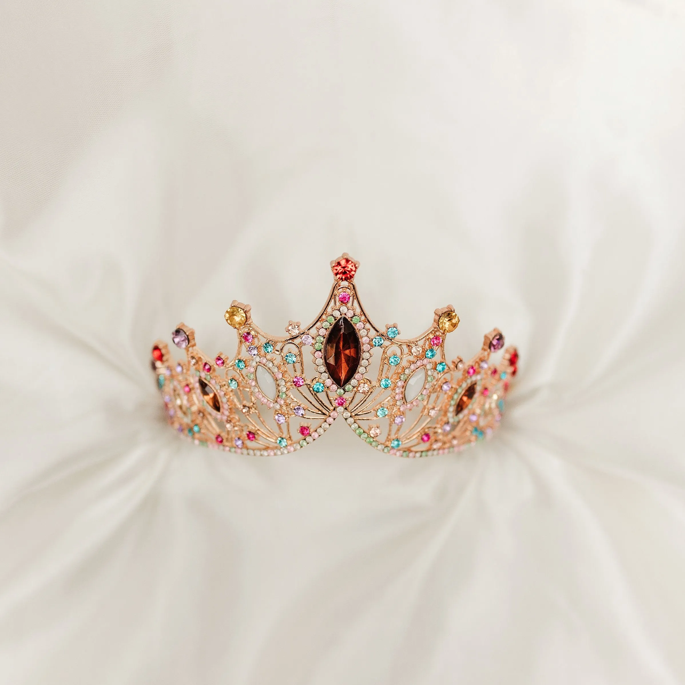 Regina’s Tiara in Multi & Gold